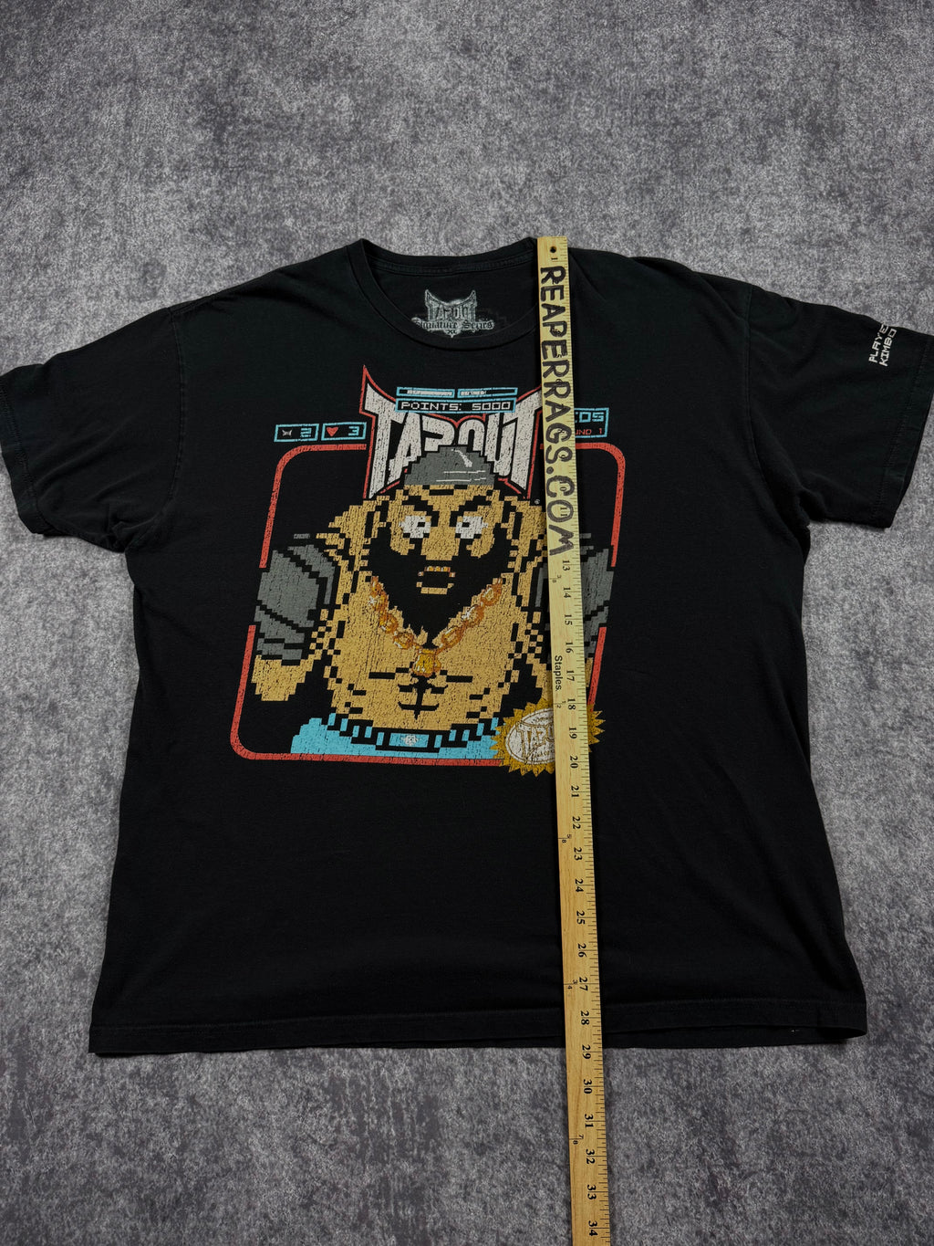 (rare) 2000s tapout signature series x kimbo slice shirt (XL)