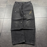 2000s Pistol Embroidered Jeans (30x29)