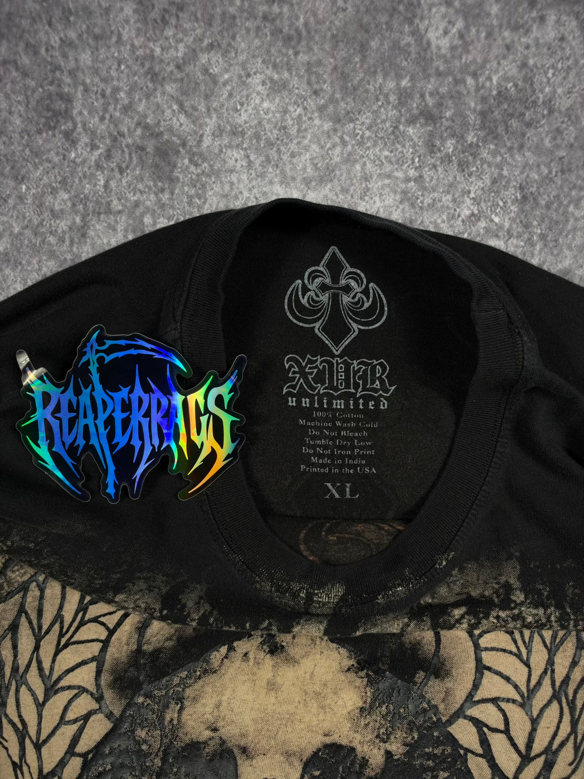 (GRAIL) 2000s XZAVIER x MORTIS ANGELUS SHIRT (XL)