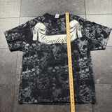 2000s Skull AOP Shirt (L)