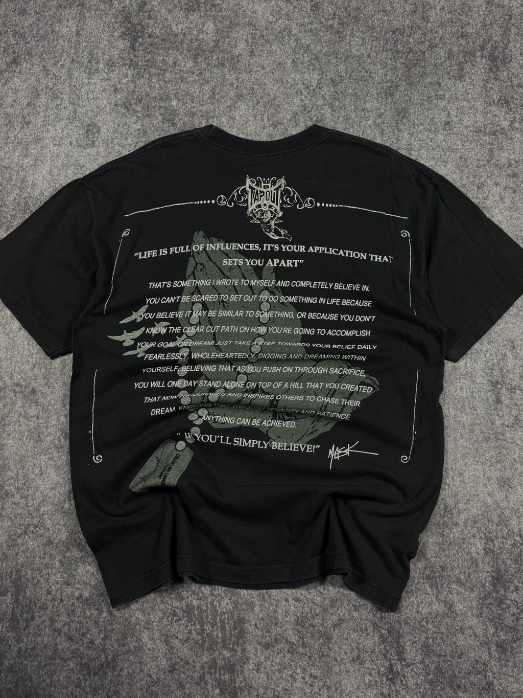 2000s tapout shirt (XL)
