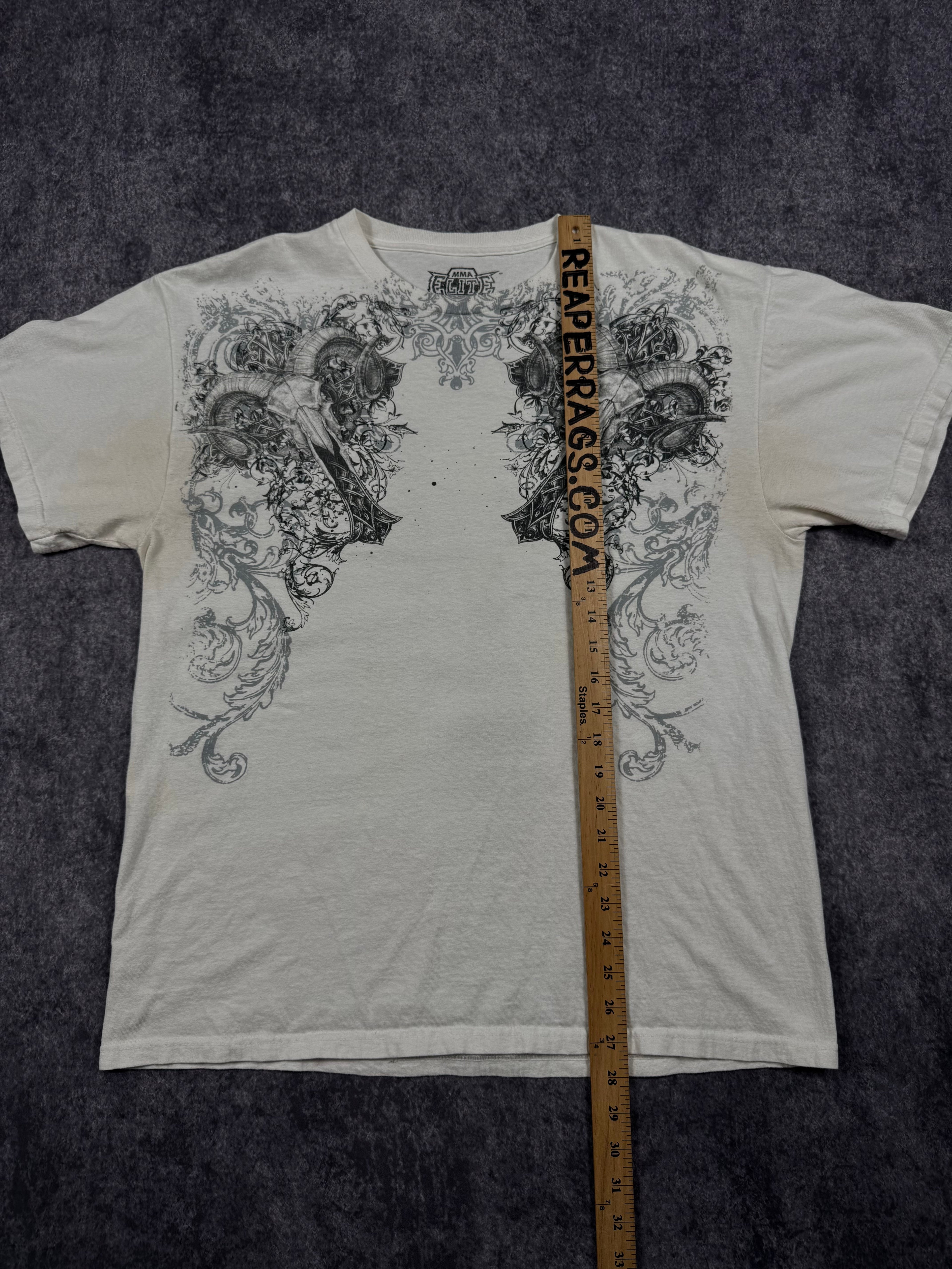 (rare) 2000s mma elite shirt (L)