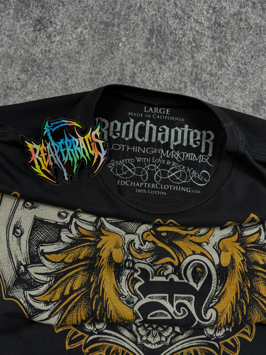 (rare) 2000s red chapter shirt (L)