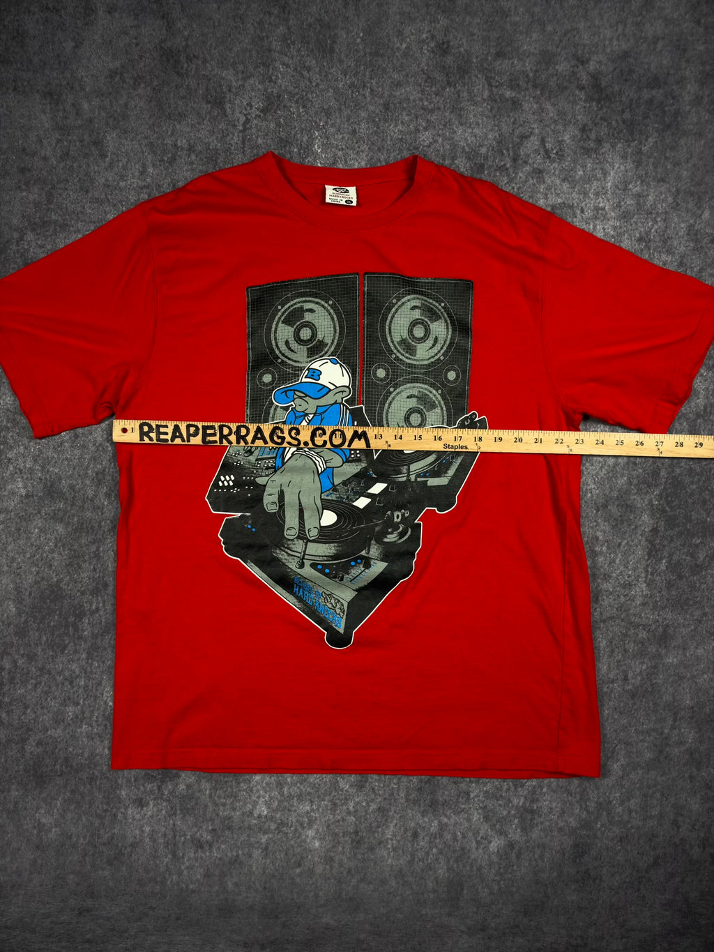 (GRAIL) 2000s SCHOOL OF HARD KNOCKS SHIRT (XL)