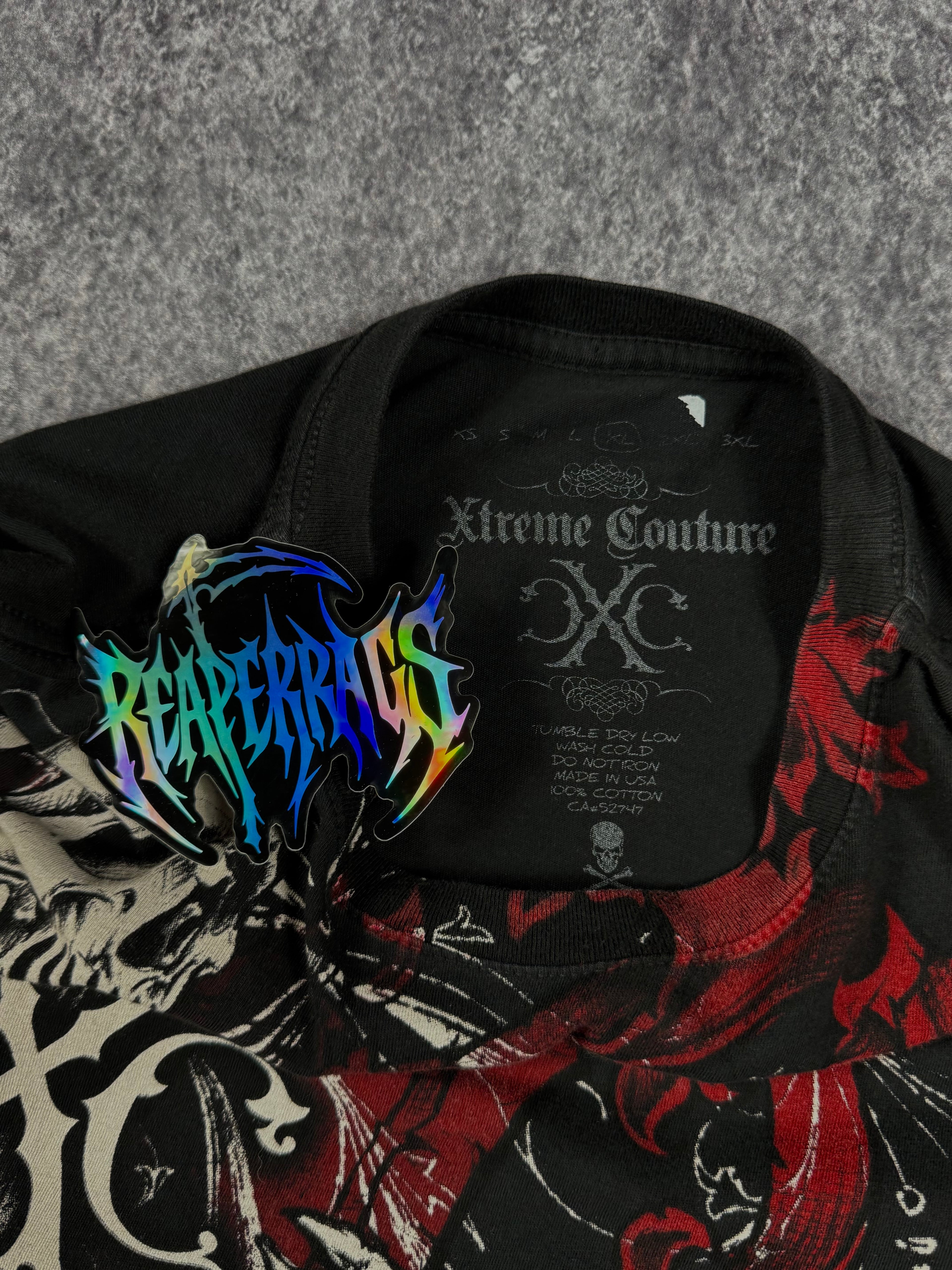 (rare) 2000s xtreme couture shirt (XL)