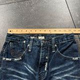 (rare) 2000s Southpole Embroidered Black Tab Jeans (28x26)