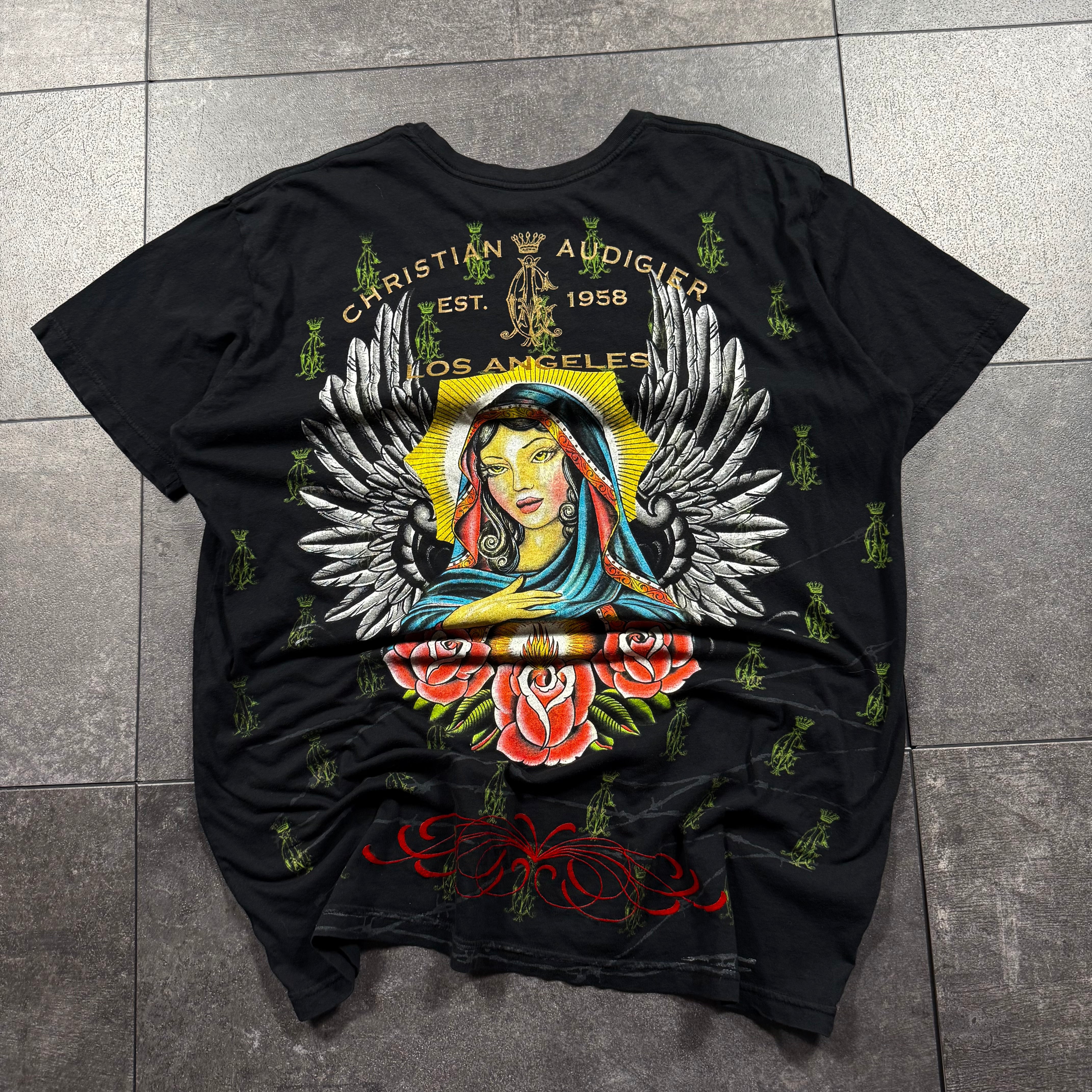 2000s Christian Audigier Shirt (XL)