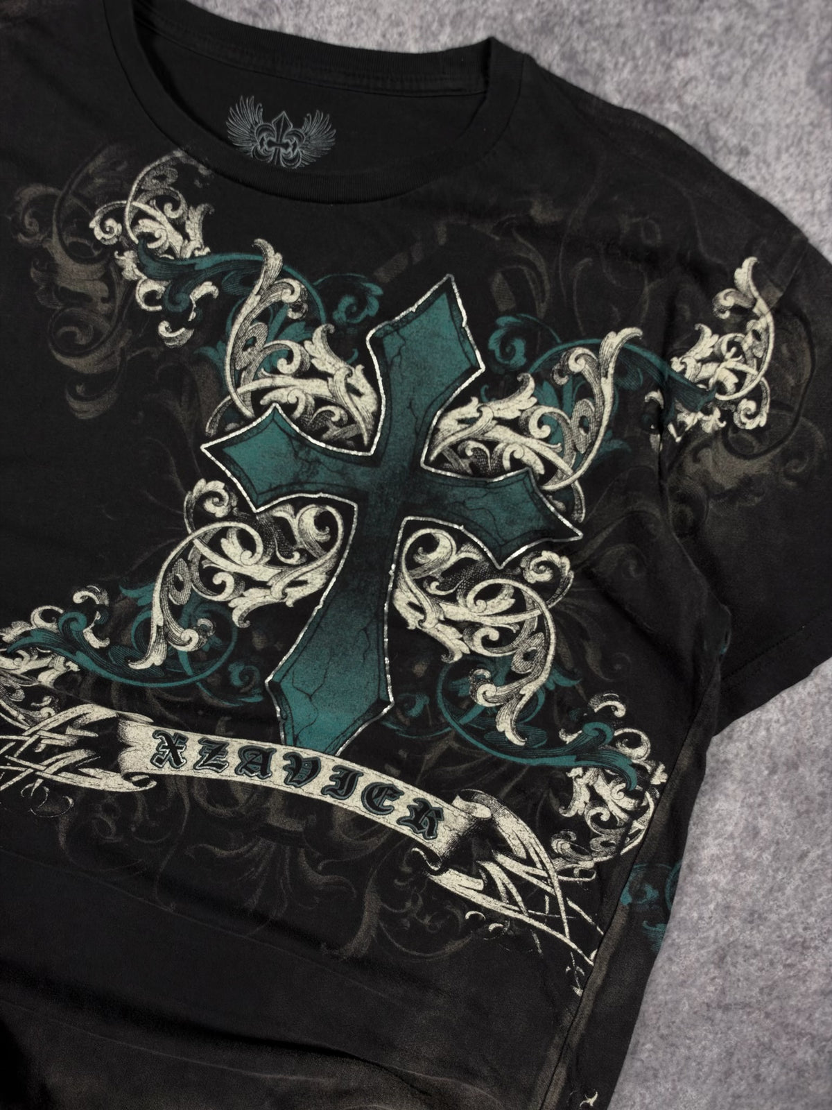 (GRAIL) 2000s CHROME XZAVIER SHIRT (XL)