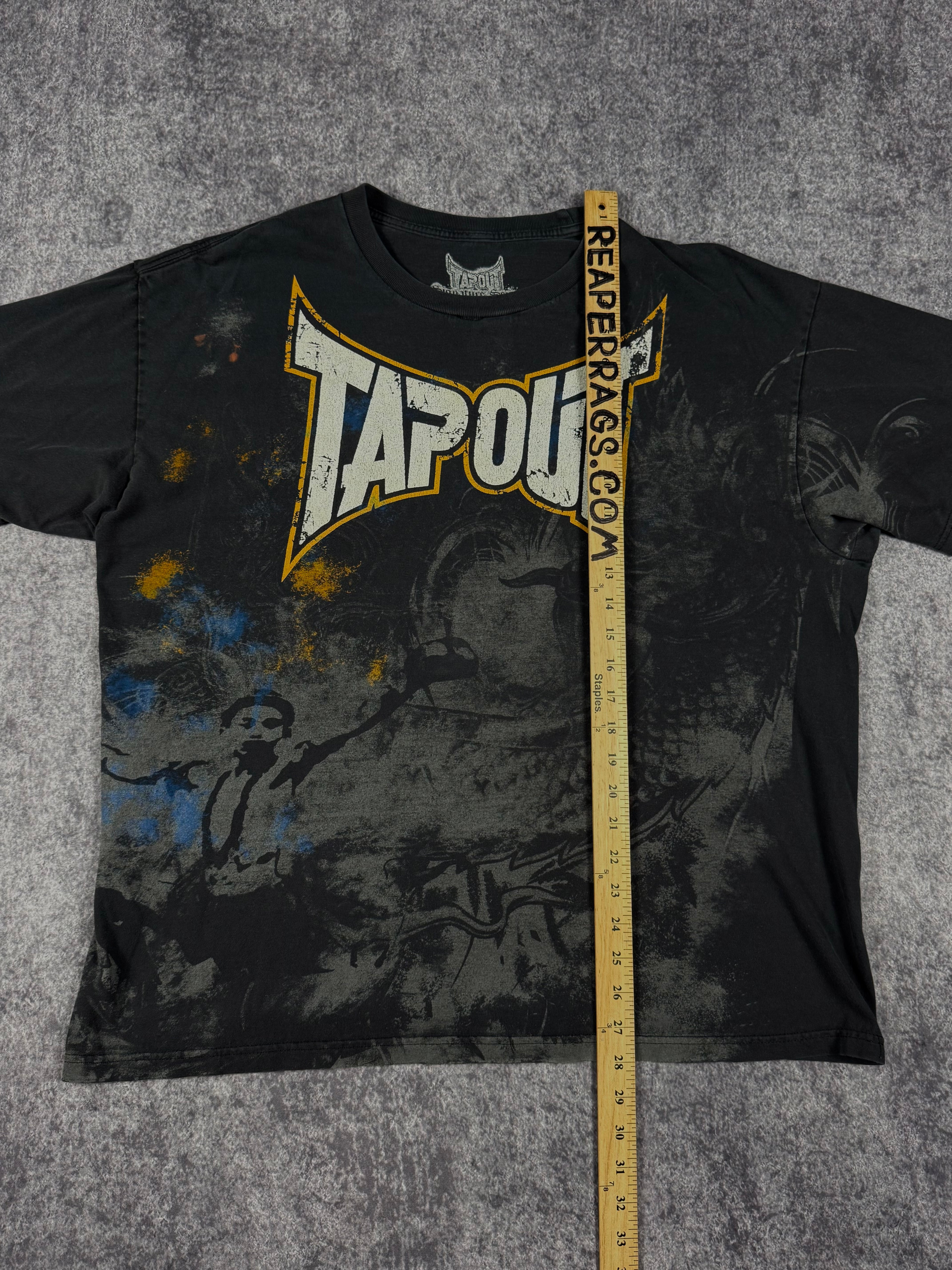 (rare) 2000s tapout signature series shirt (XXL)