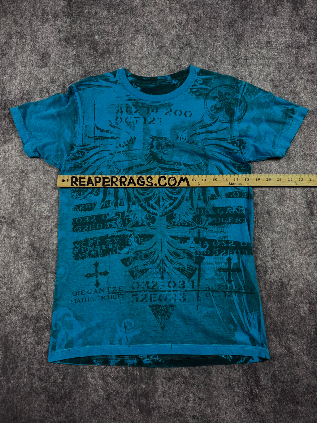 (rare) 2000s reversible helix shirt (S)