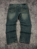 2000s southpole blue tab jeans (34x28)