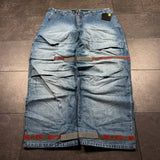 Deadstock Marithe Francois Girbaud Shuttle Strap Jeans (44x33)