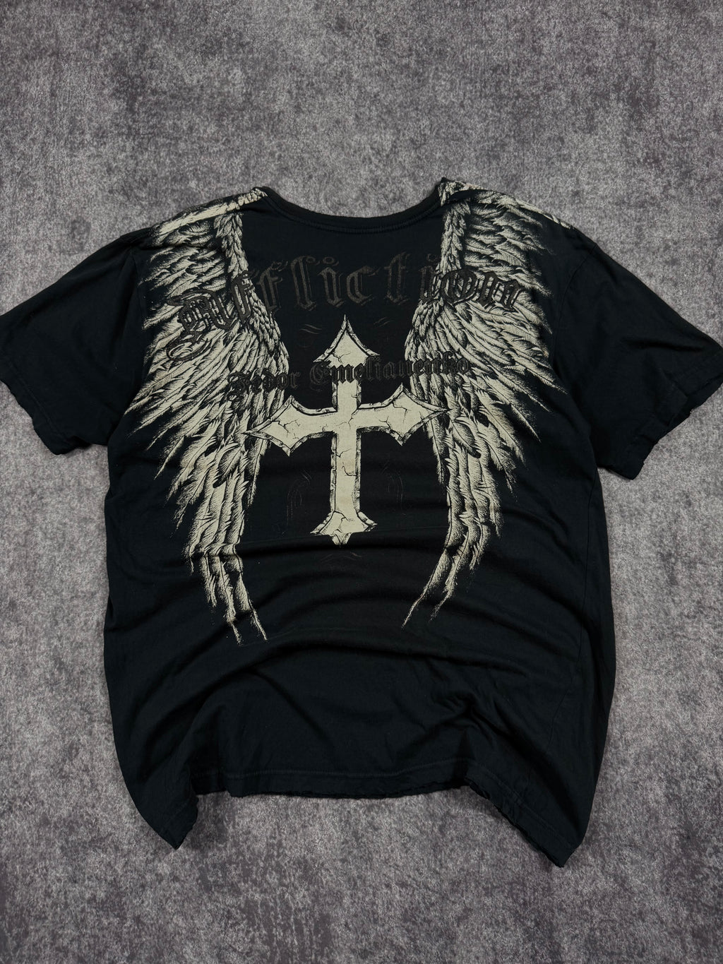 (rare) 2000s affliction x fedor shirt (XL)