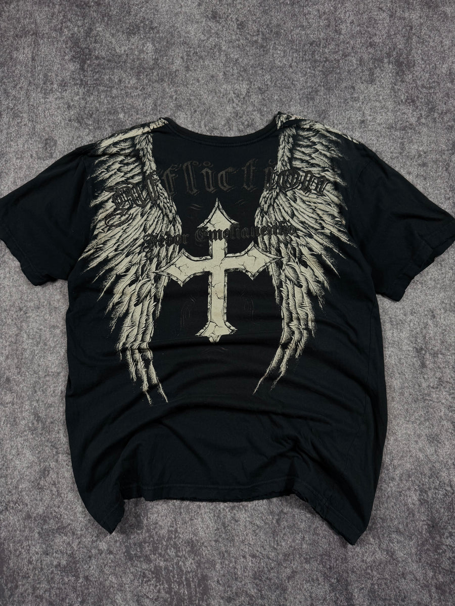 (rare) 2000s affliction x fedor shirt (XL)