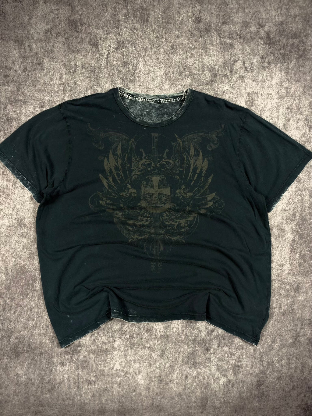 2000s REVERSIBLE WINGED SHIRT (XXL)