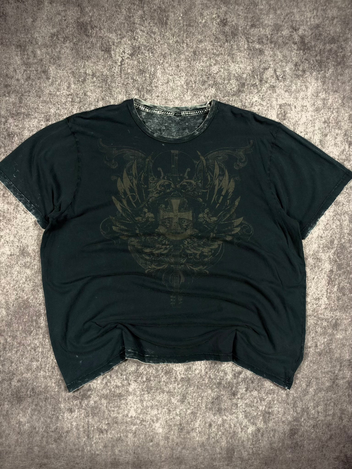 2000s REVERSIBLE WINGED SHIRT (XXL)