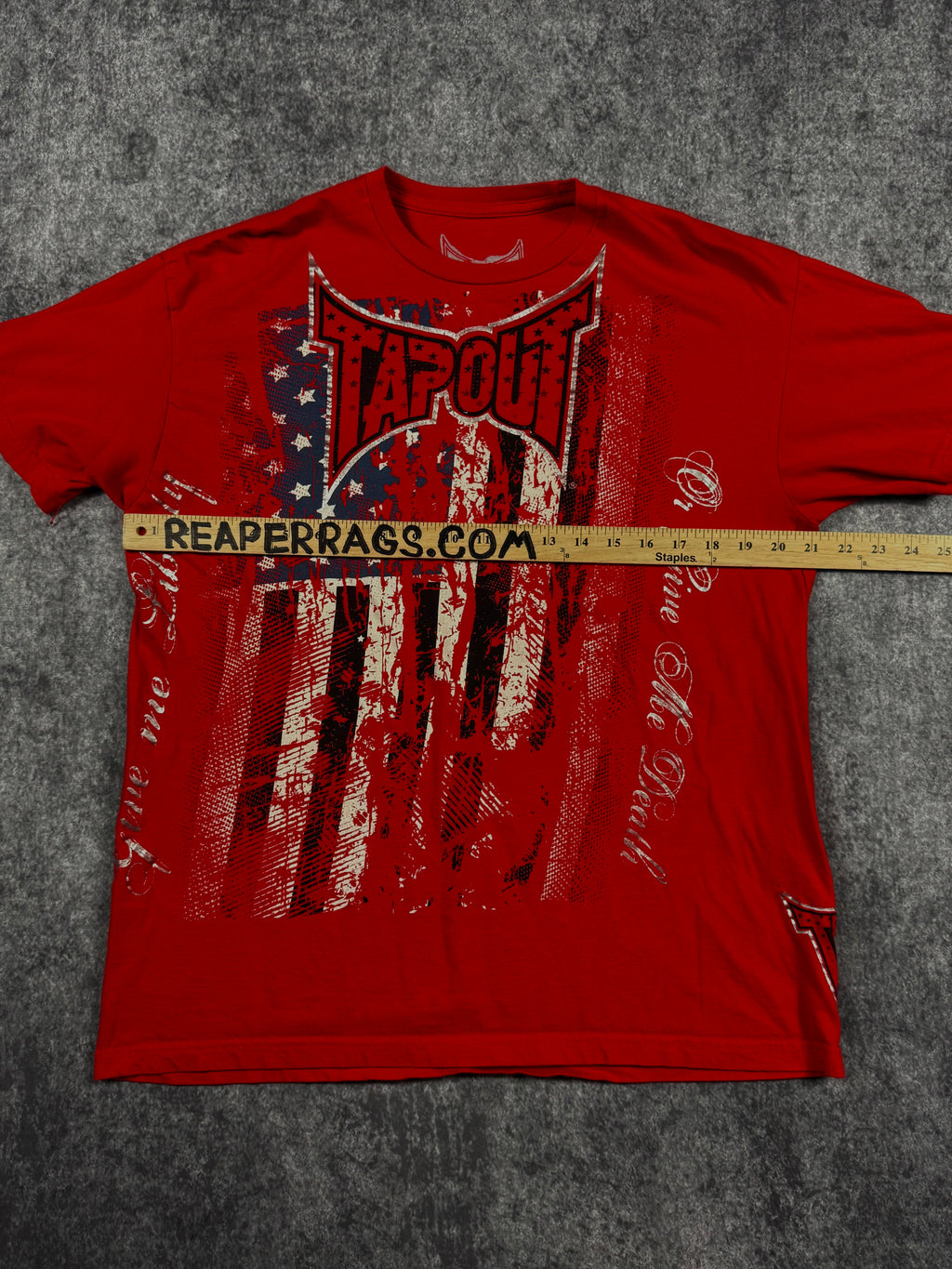 2000s tapout signature series chrome shirt (L)