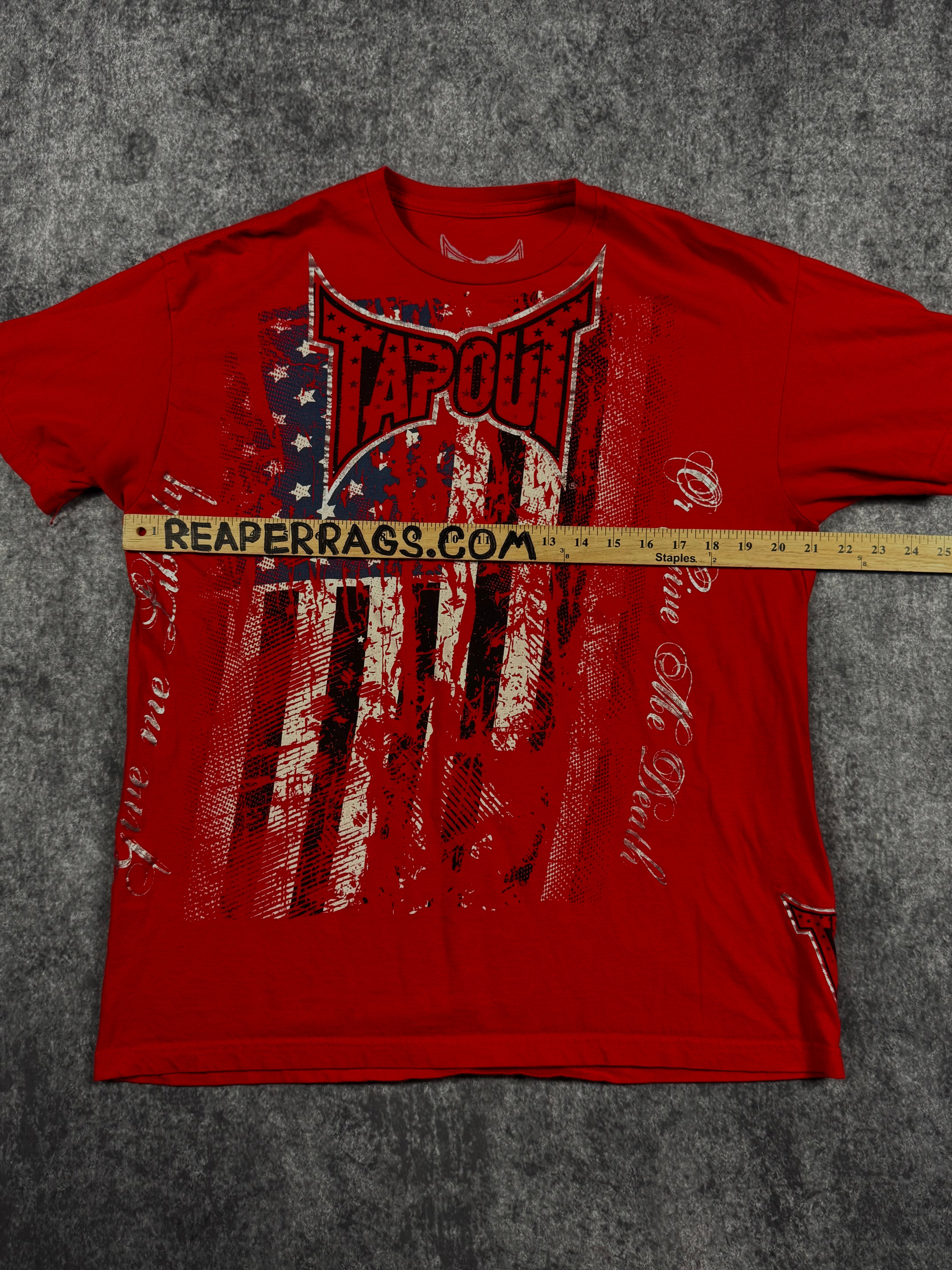 2000s tapout signature series chrome shirt (L)