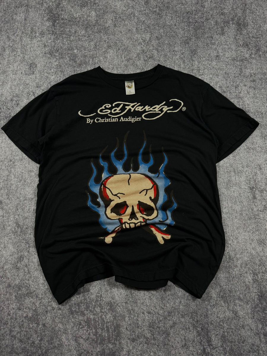 (rare) 2000s ed hardy shirt (L)