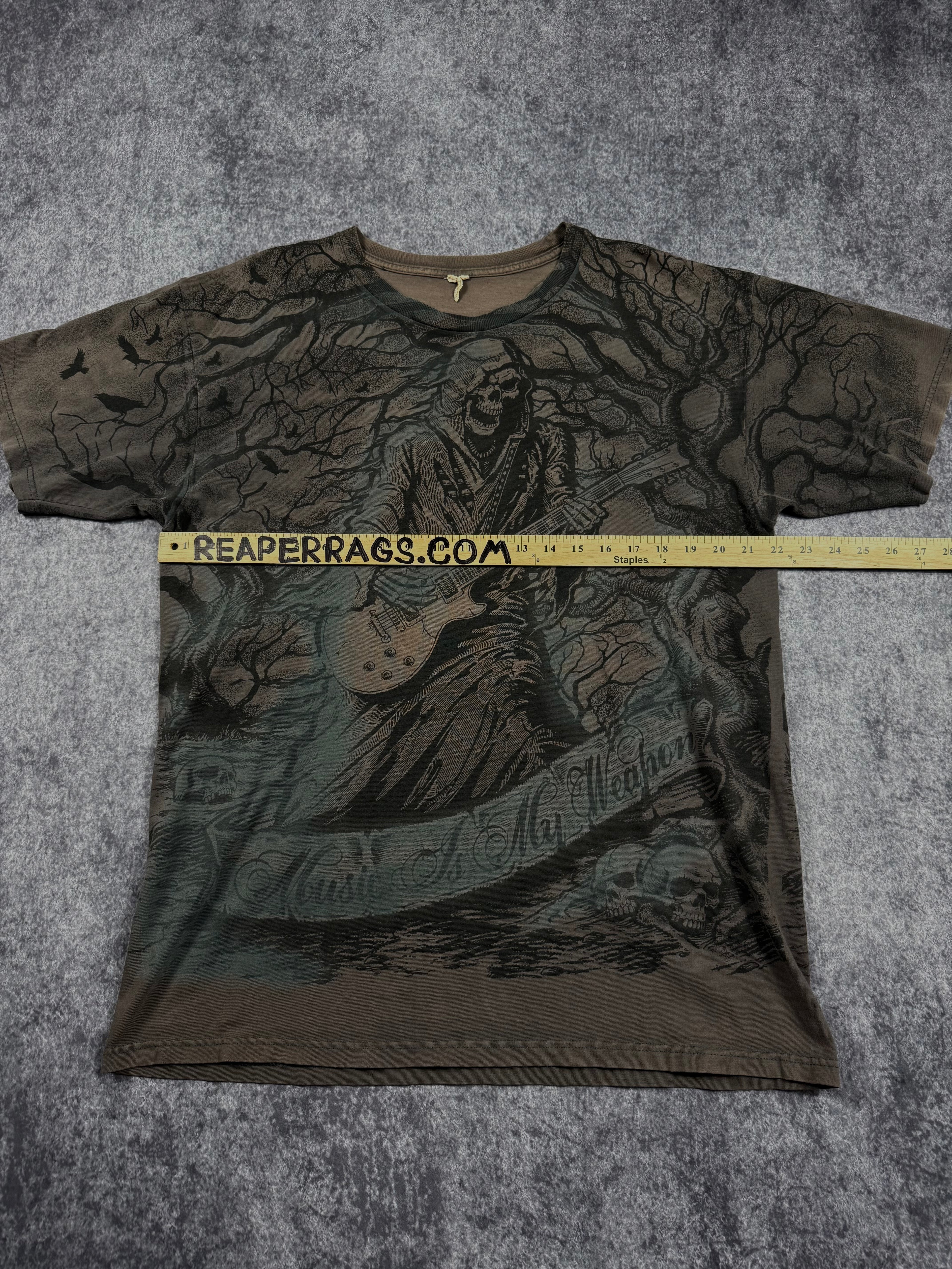 2000s grim reaper shirt (L)