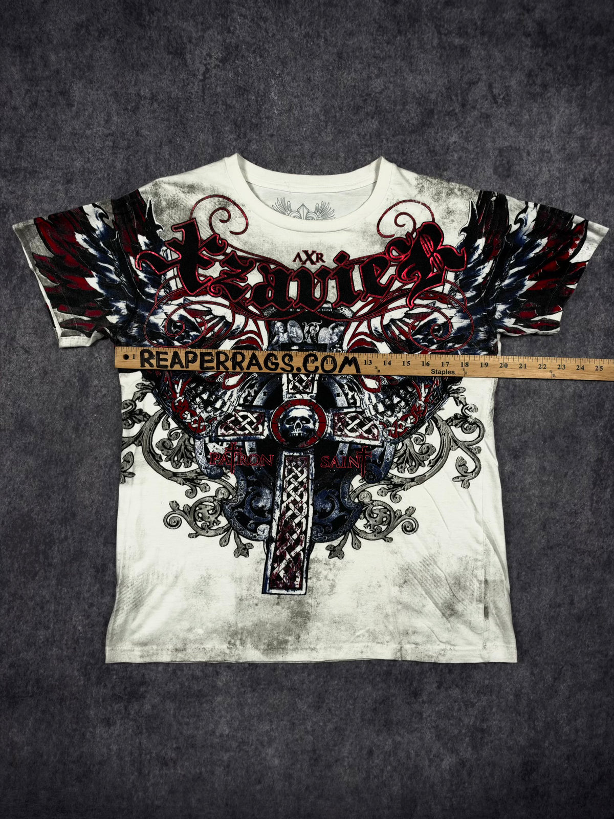 (GRAIL) 2000s CHROME XZAVIER SHIRT (M)