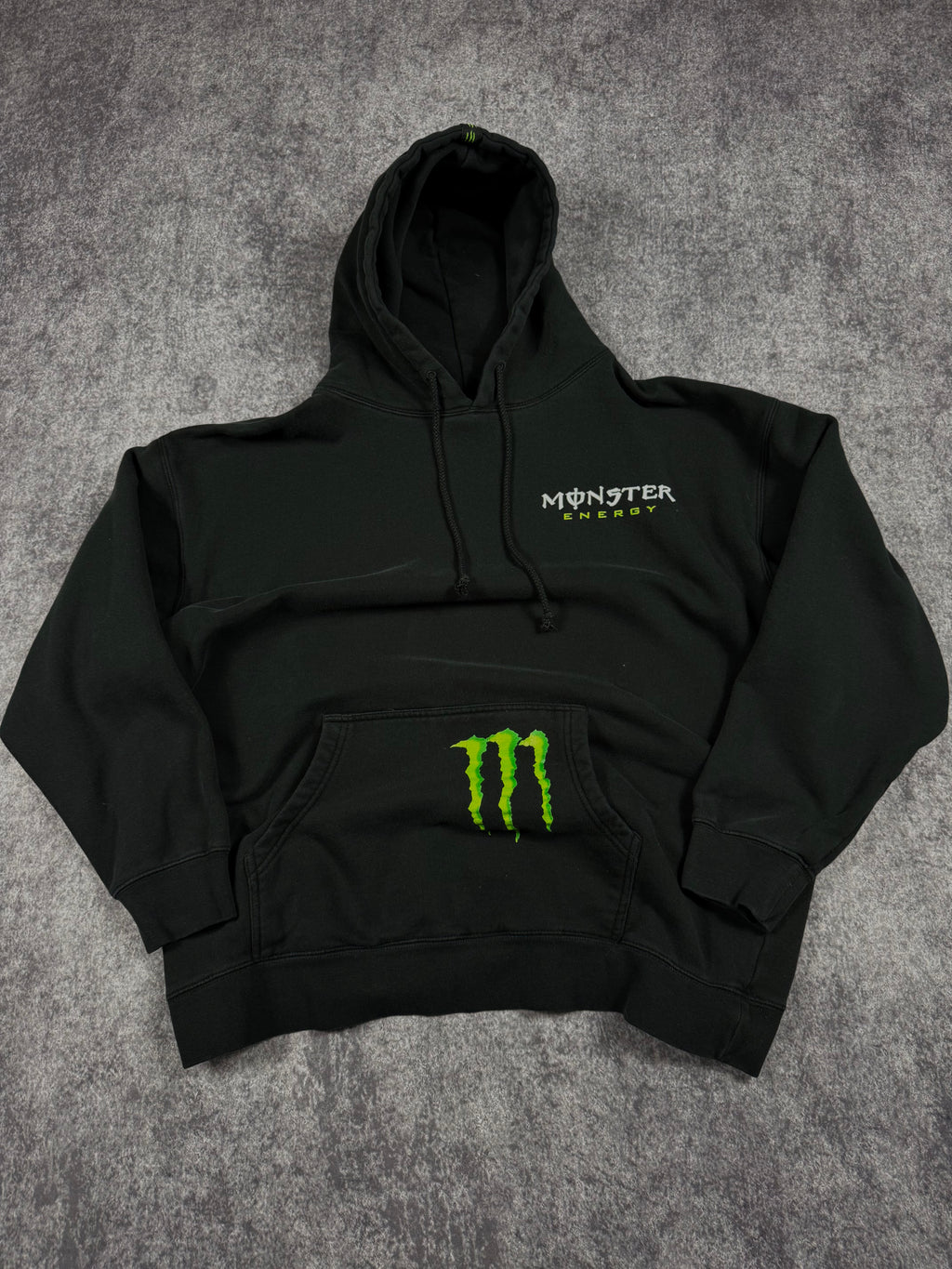 (rare) 2000s monster energy hoodie (XL)