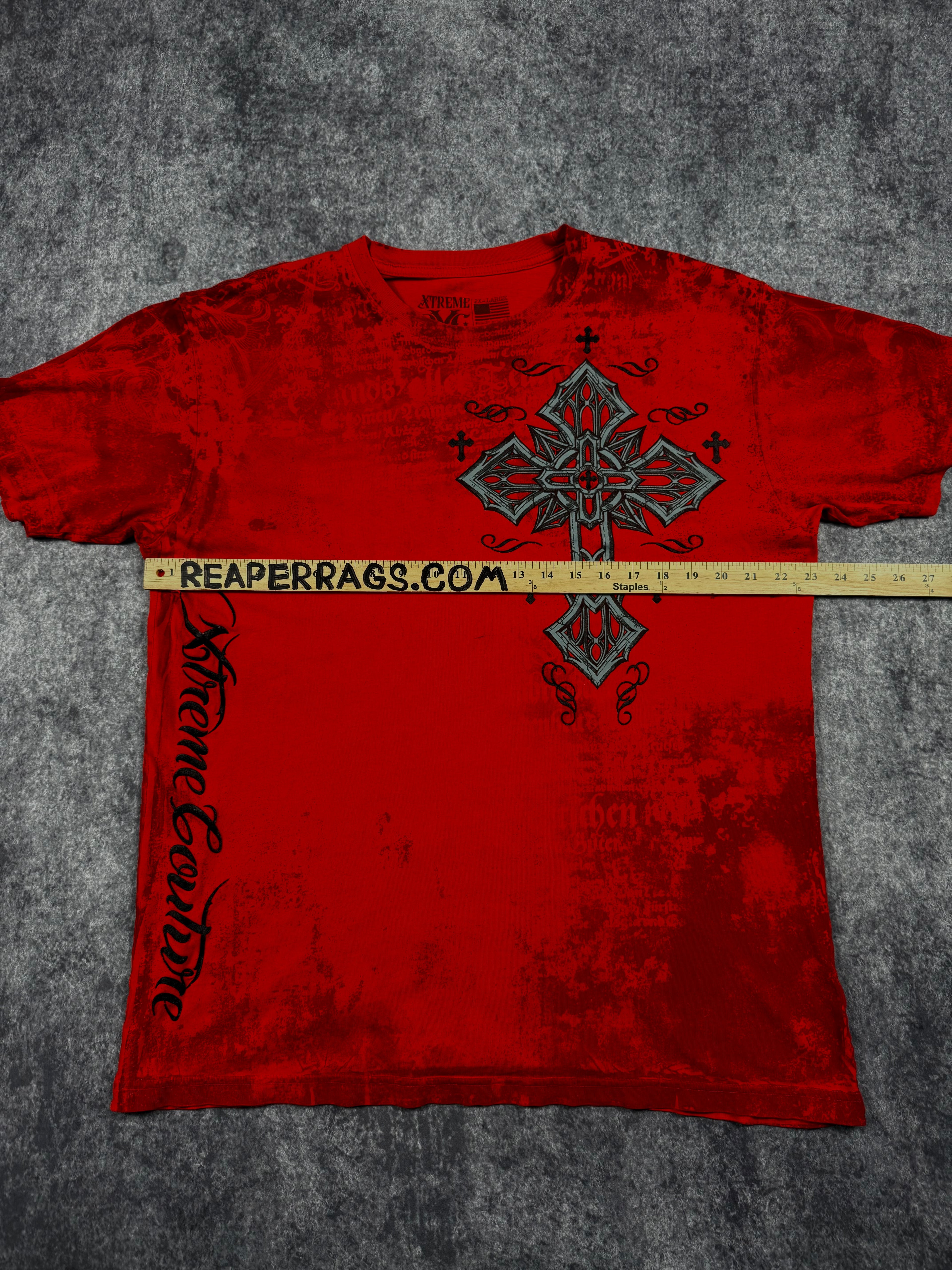(rare) 2000s xtreme couture shirt (XL)