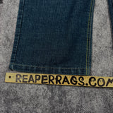 (rare) 2000s southpole exclusive black tab jeans (30x30)