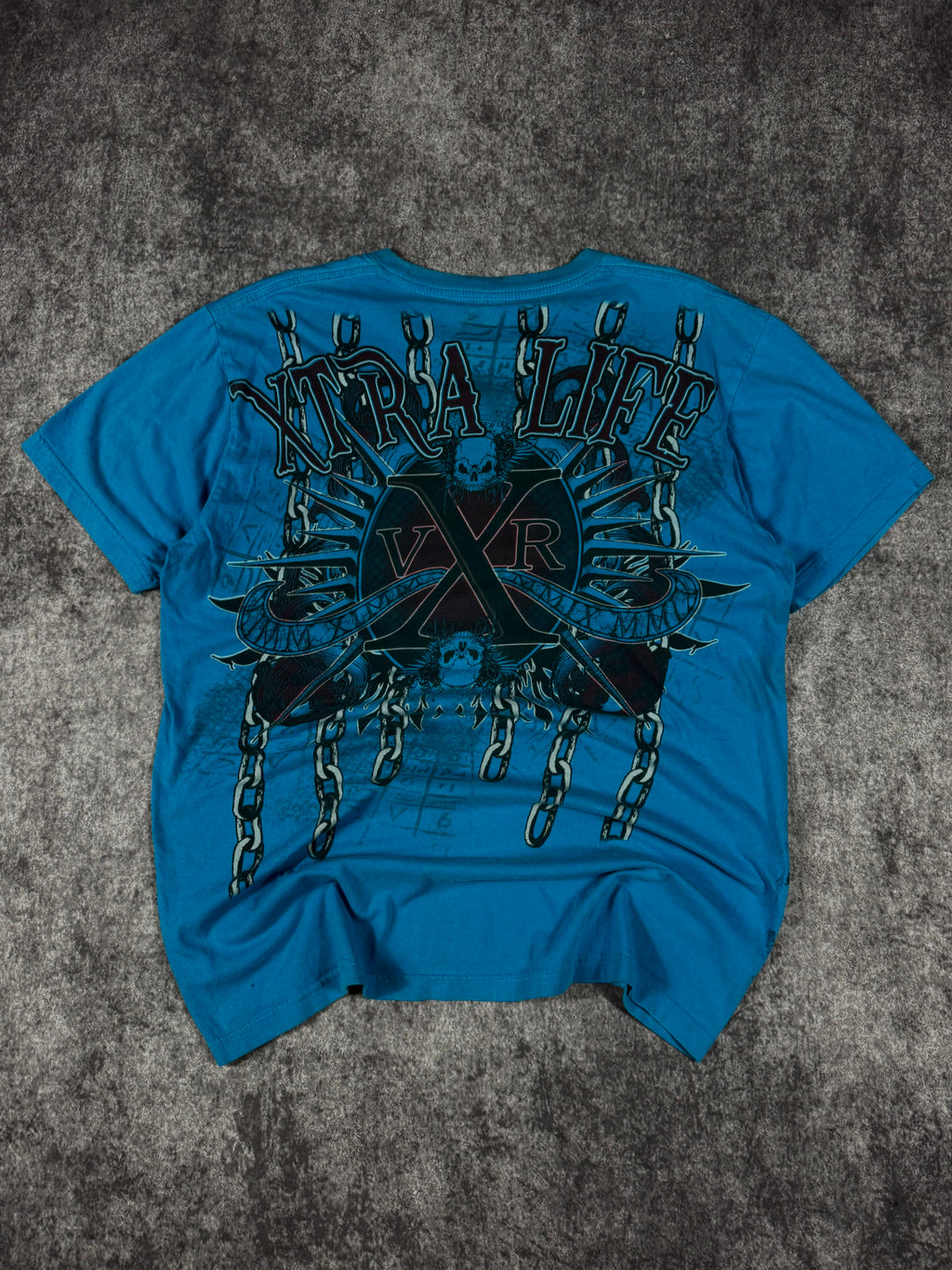 (rare) 2000s xzavier chrome shirt (L)