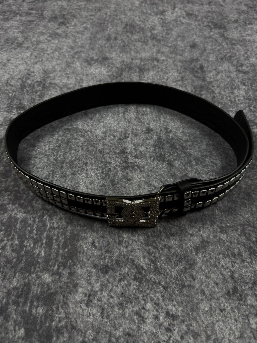 Rhinestone DC Studded Belt (belt included)