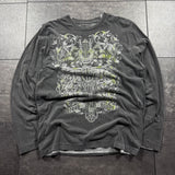 2000s Grunge Long Sleeve Shirt (M)