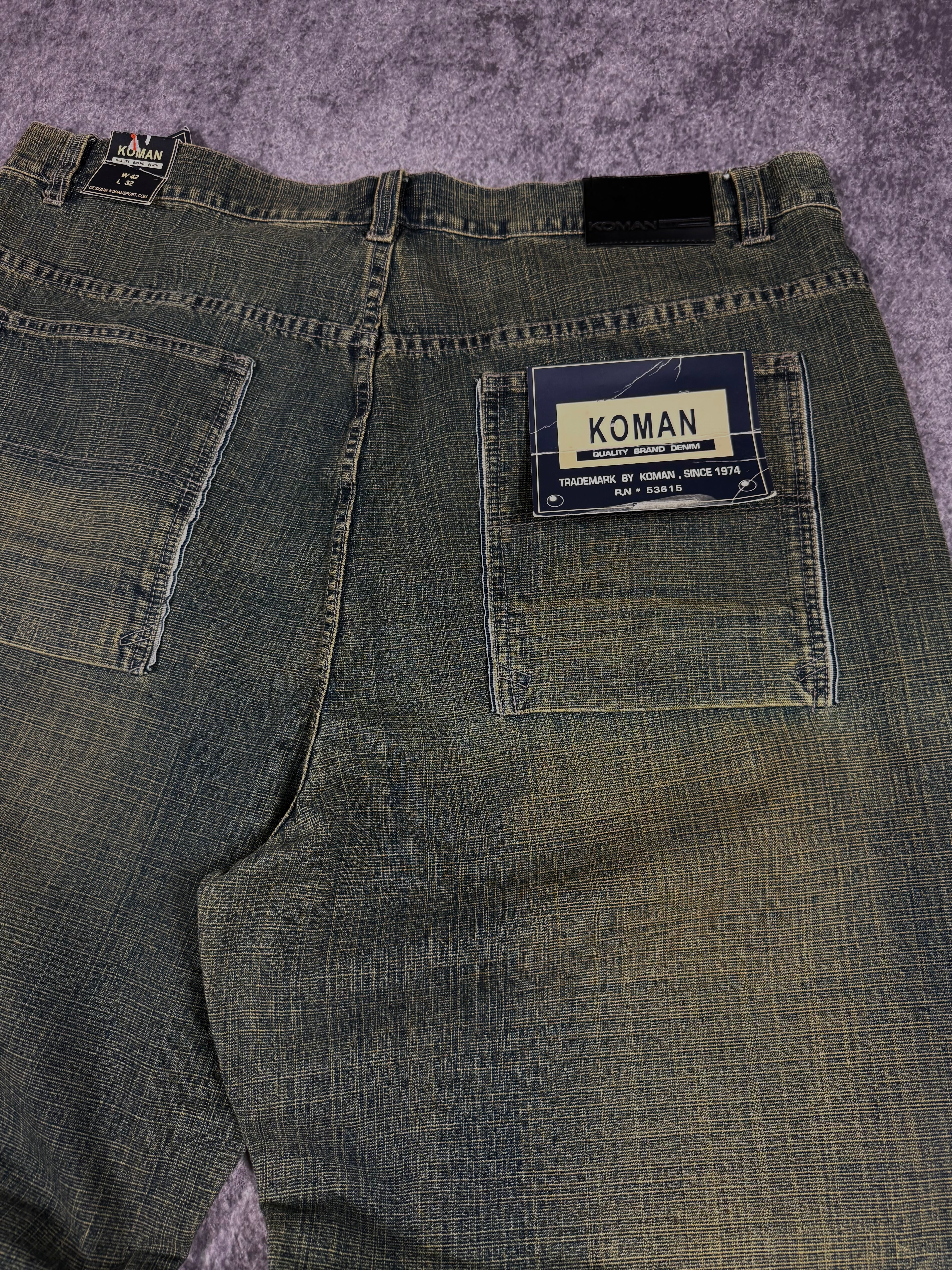 (rare) deadstock 2000s koman jeans (40x31)