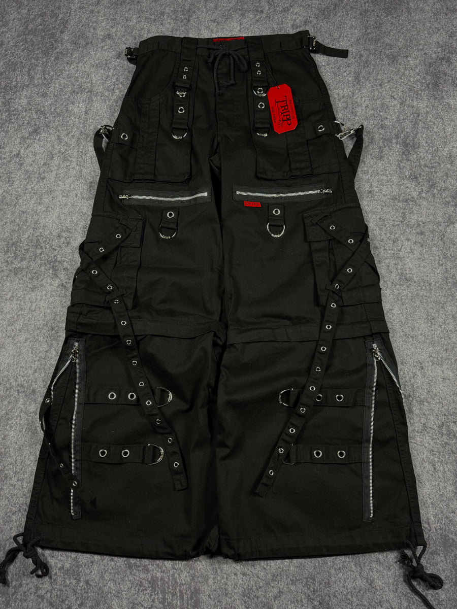 NWT 2000s Tripp NYC X-Strap Zip-Off Pant (30x32)