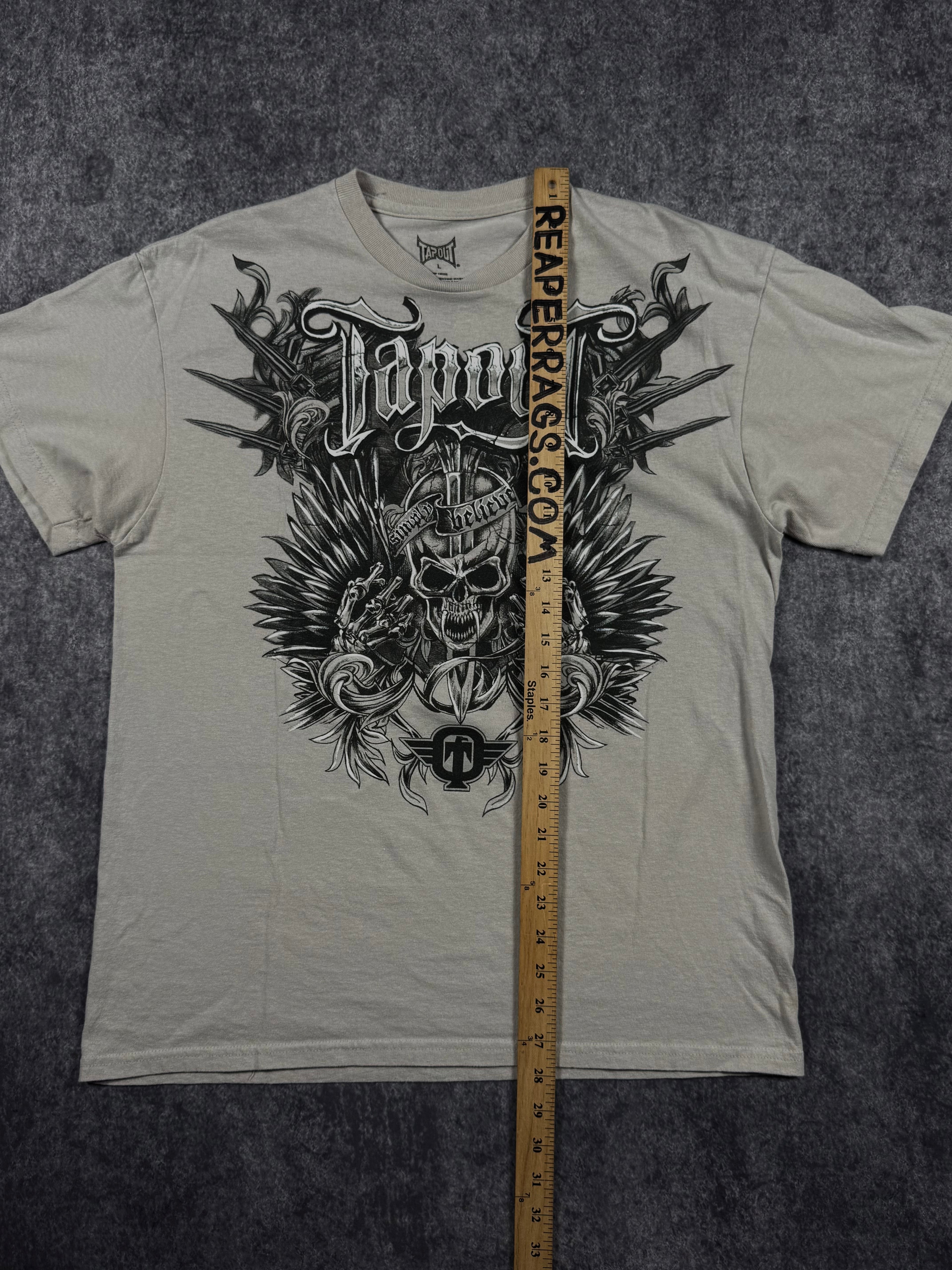 (rare) 2000s tapout shirt (L)