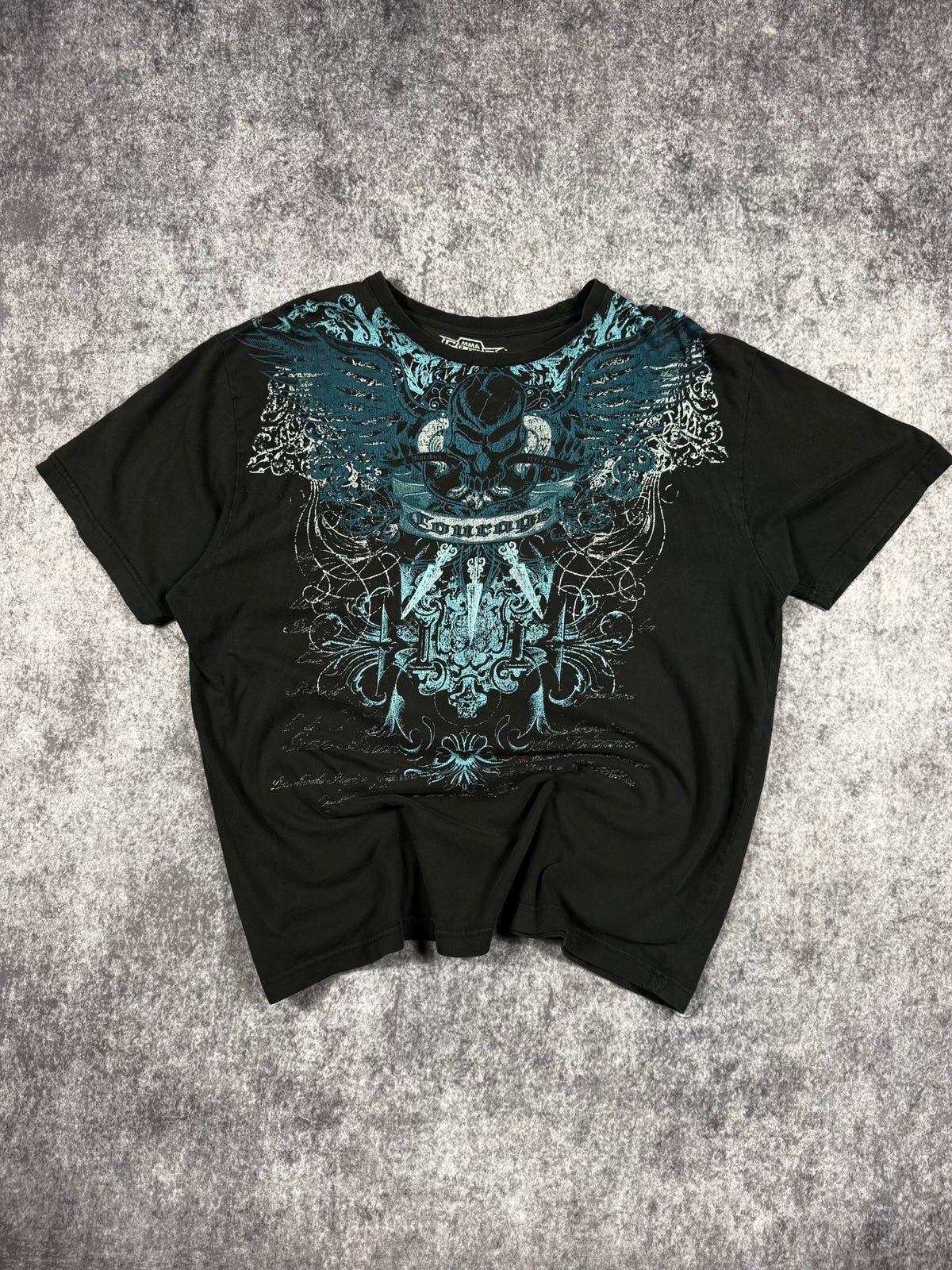 (RARE) 2000S MMA ELITE SHIRT (L)