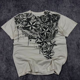 2000s winged star shirt (S)