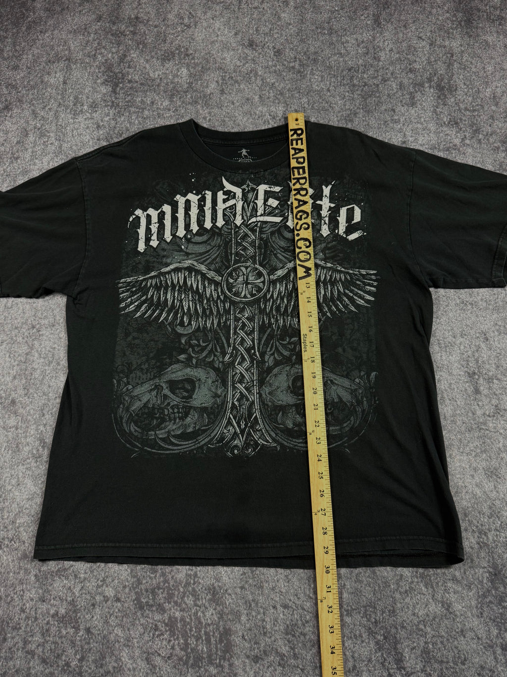 (rare) 2000s mma elite shirt (XL)