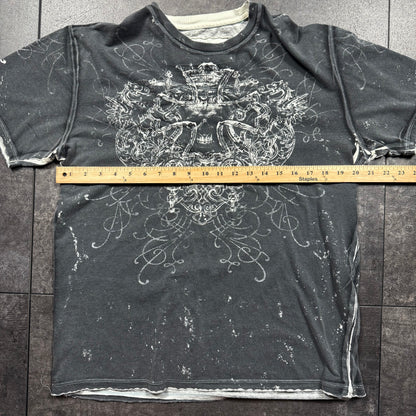 Y2K Grunge Cross Tshirt (M)