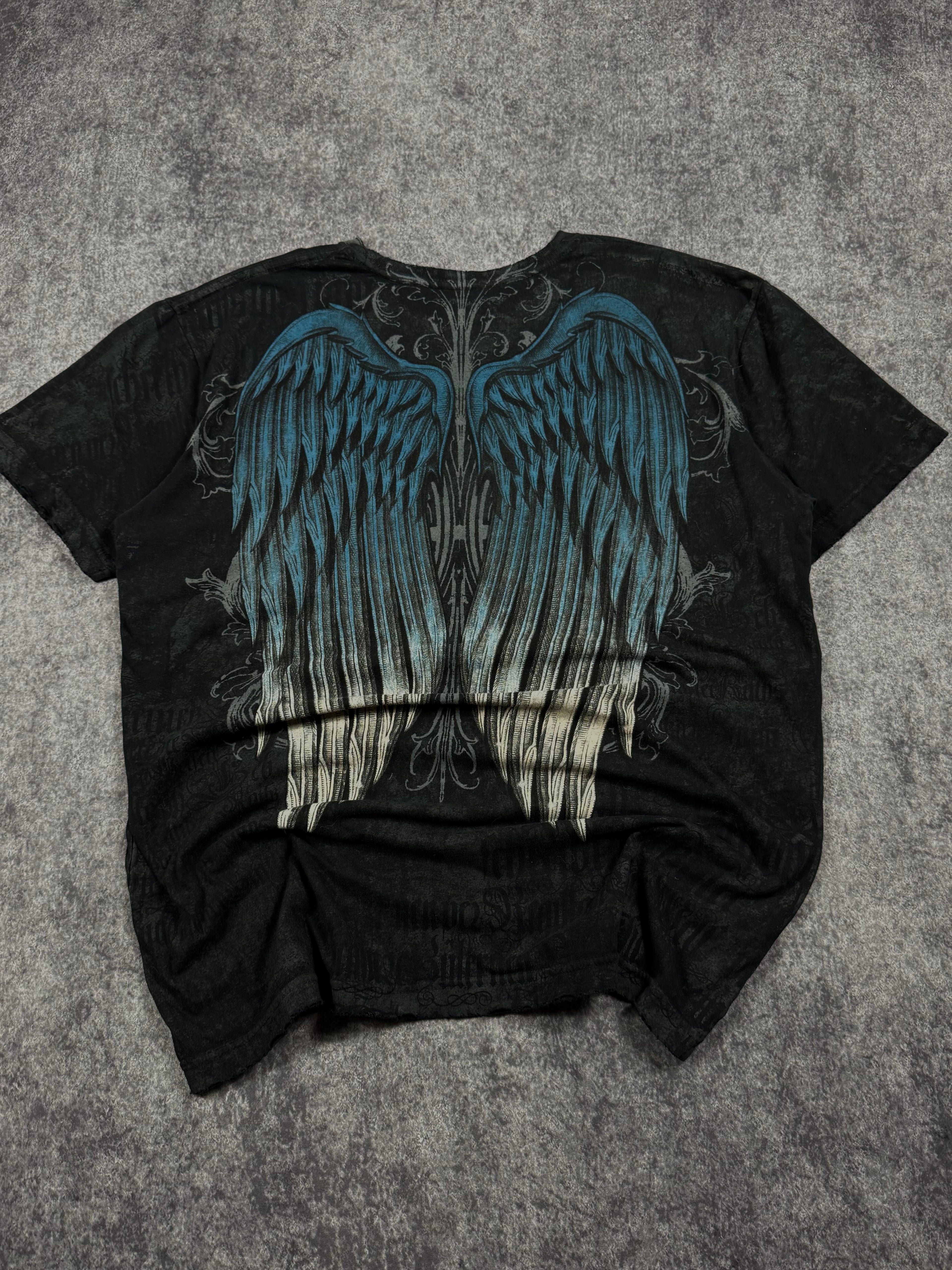 (rare) 2000s affliction shirt (XL)