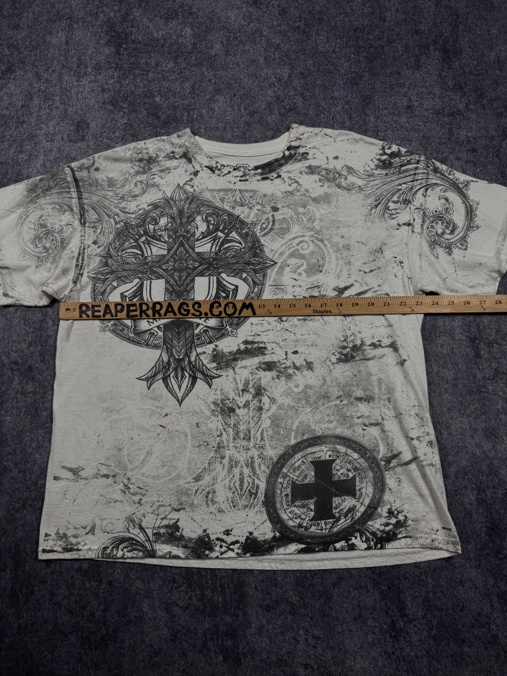 (rare) 2000s mma elite shirt (XL)