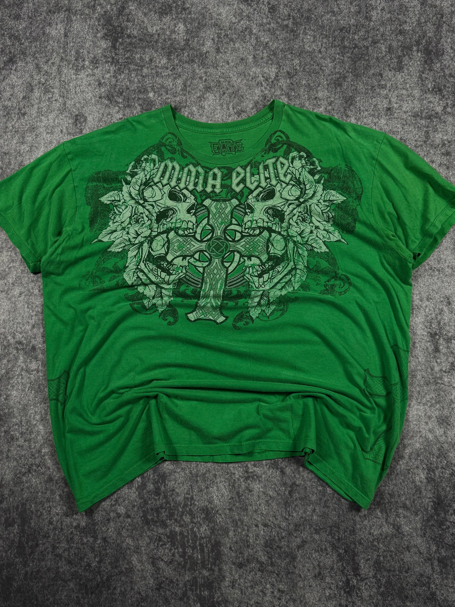 (rare) 2000s mma elite shirt (XXL)