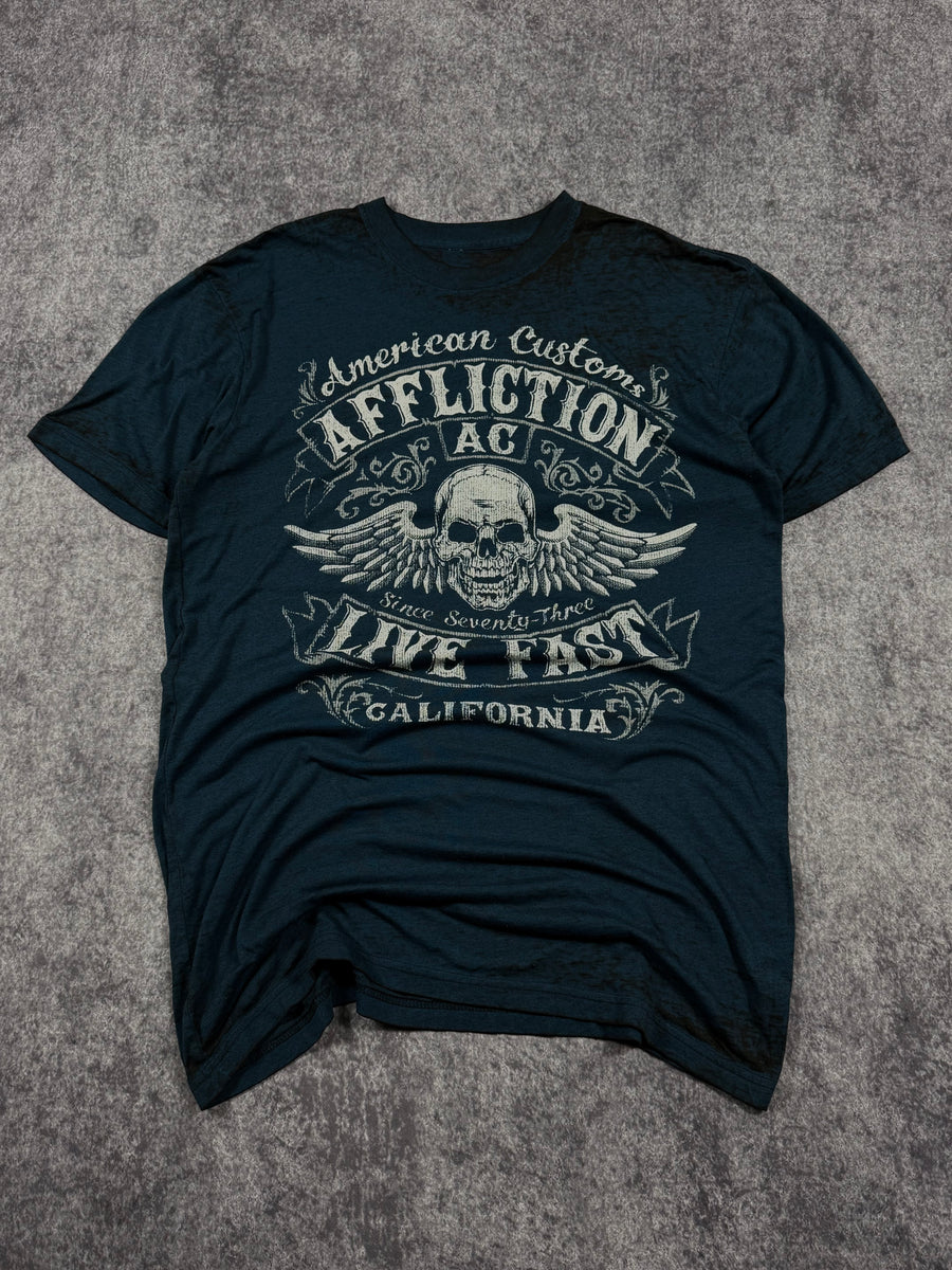 2000s affliction shirt (L)