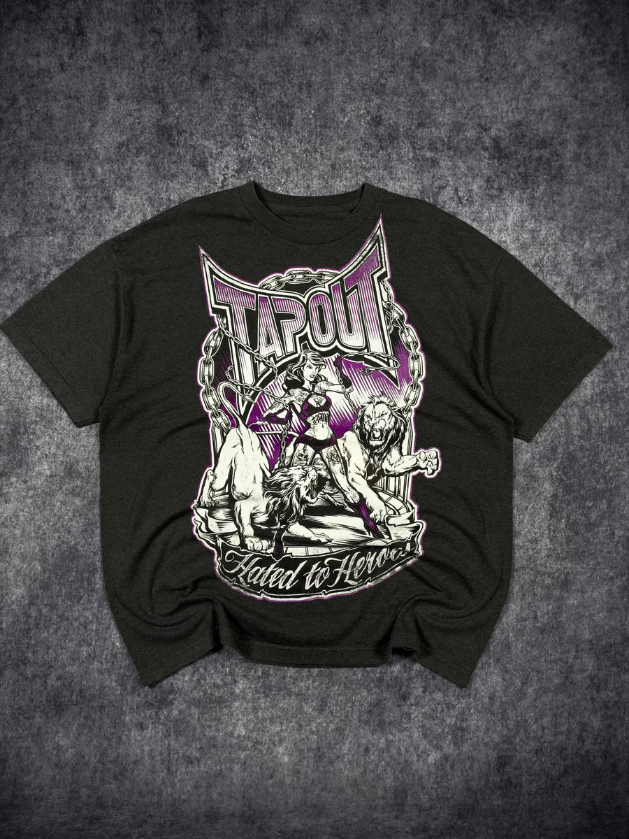 (RARE) 2000s TAPOUT SHIRT (XXL)