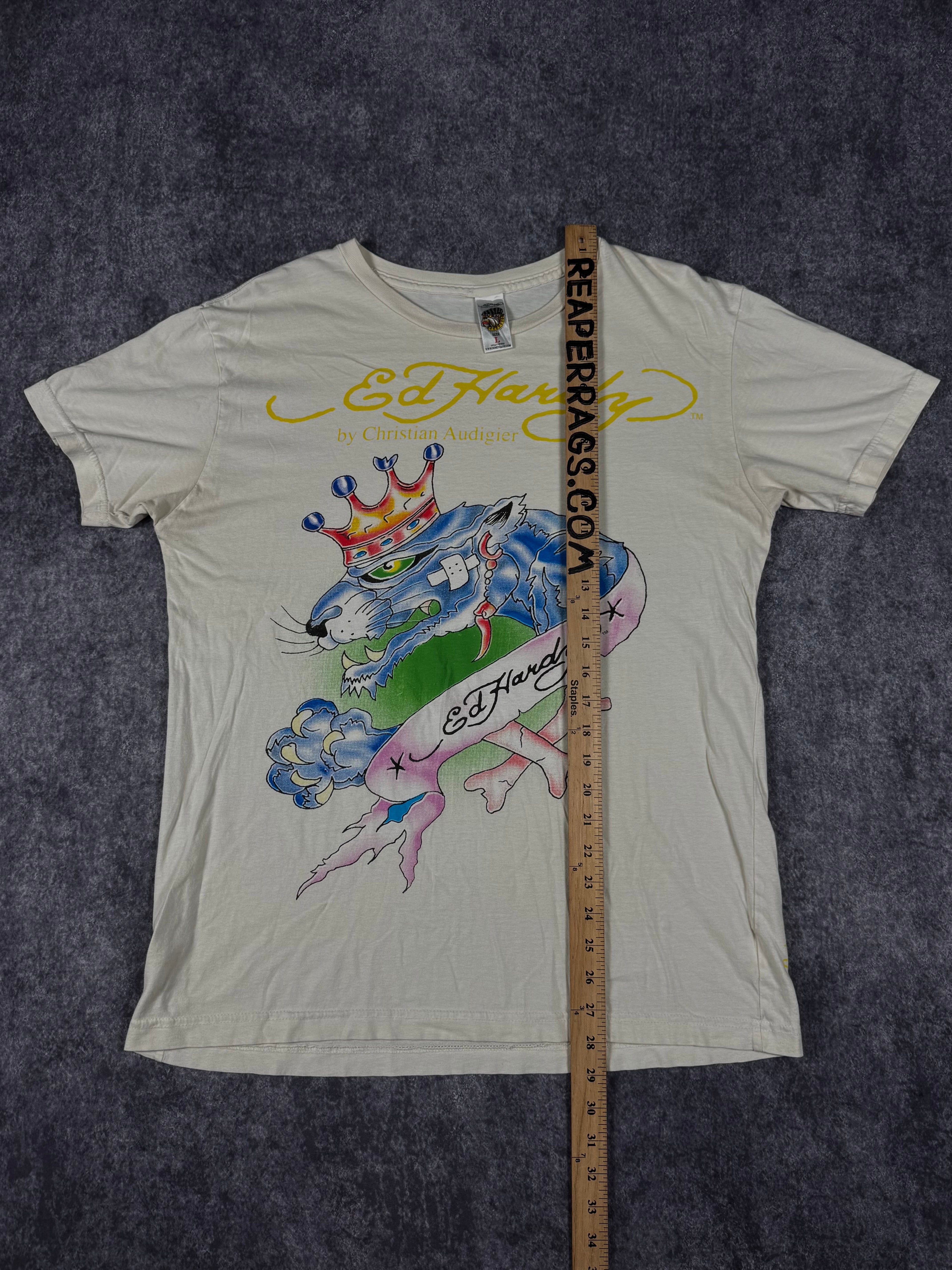 (rare) 2000s ed hardy shirt (L)