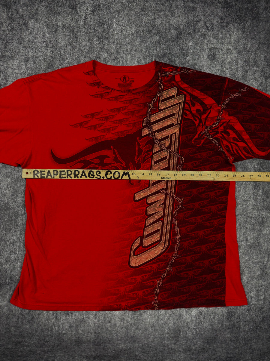 (rare) 2000s cowboy up shirt (XXL)