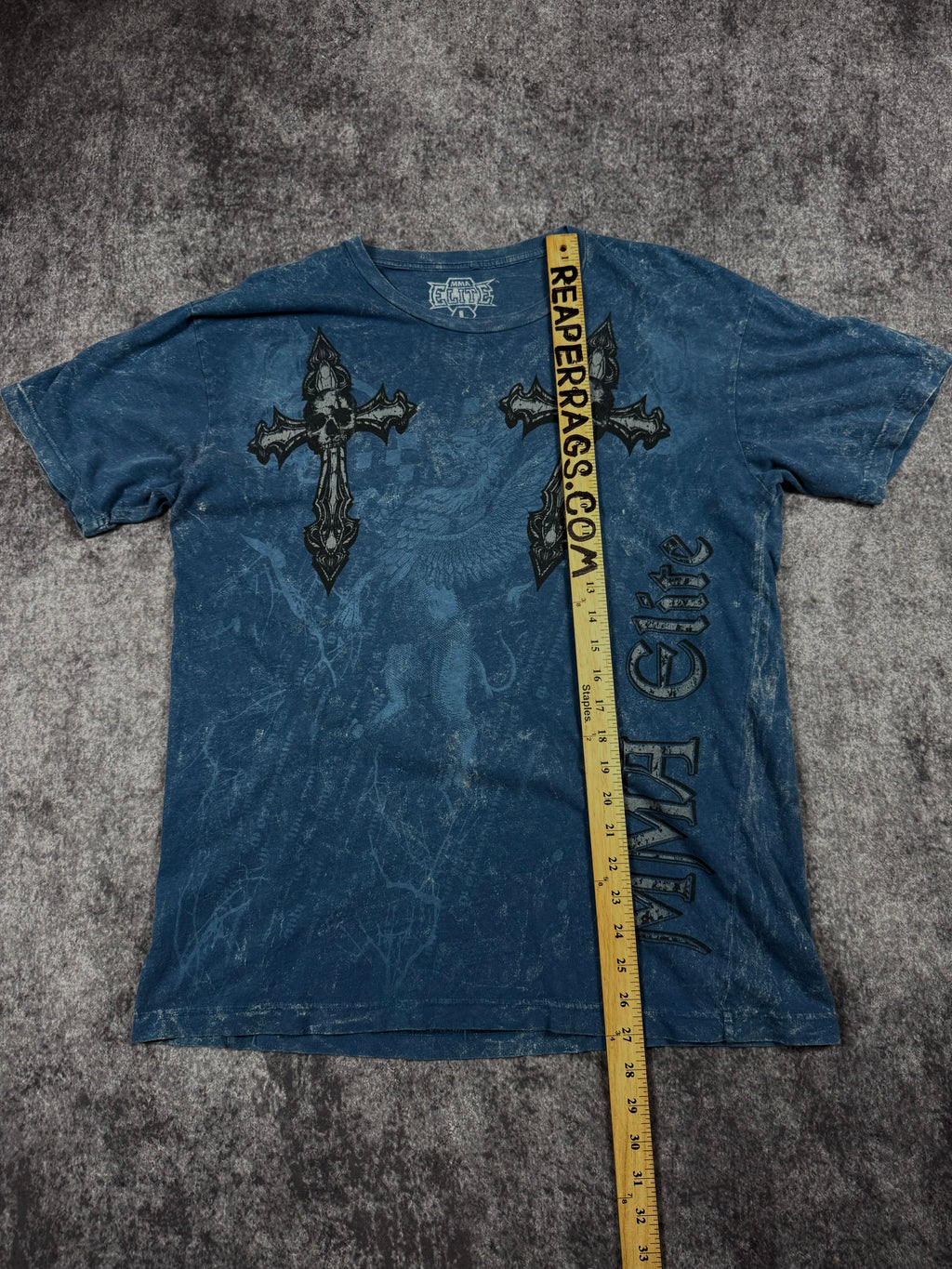 (rare) 2000s mma elite shirt (L)
