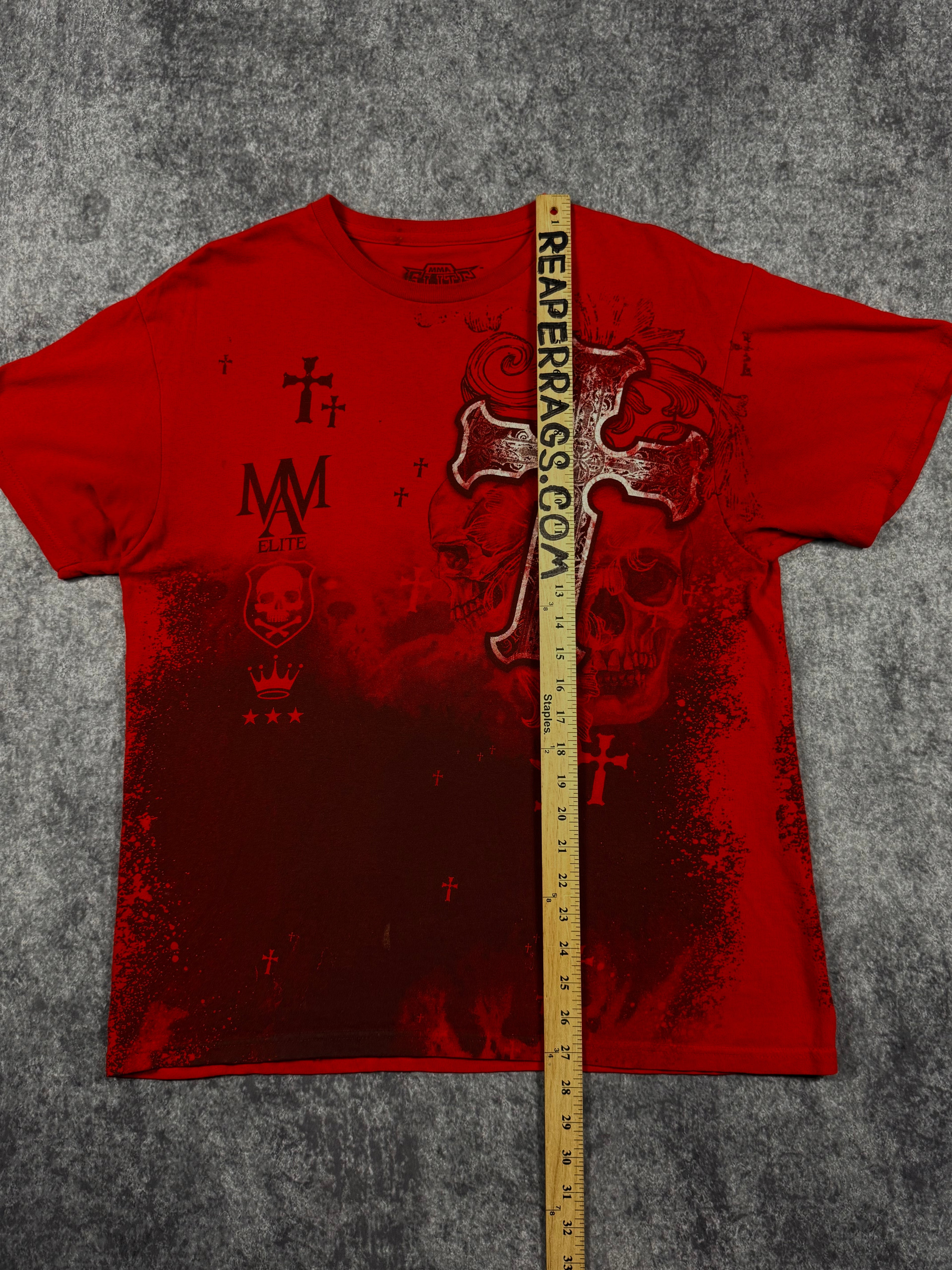 (rare) 2000s mma elite shirt (L)