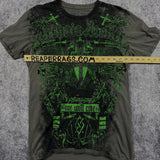 (rare) 2000s archaic x affliction shirt (S)
