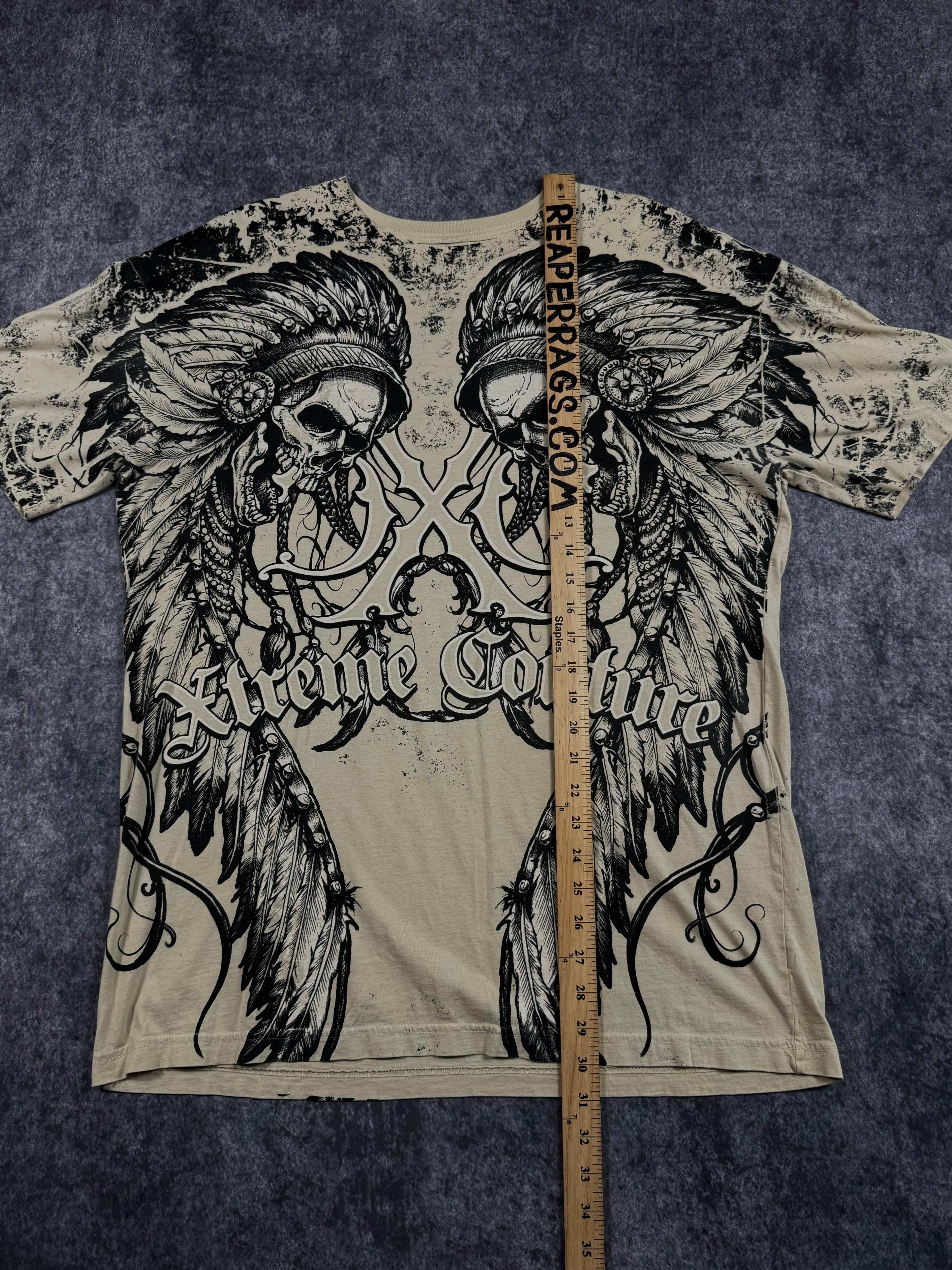 (rare) 2000s xtreme couture shirt (XL)