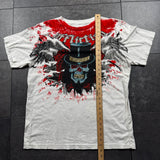 2000s Affliction Rhinestone Bootleg Shirt (L)